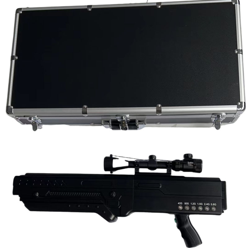  嫩江手持便携式枪型低空防御反制六通道A型