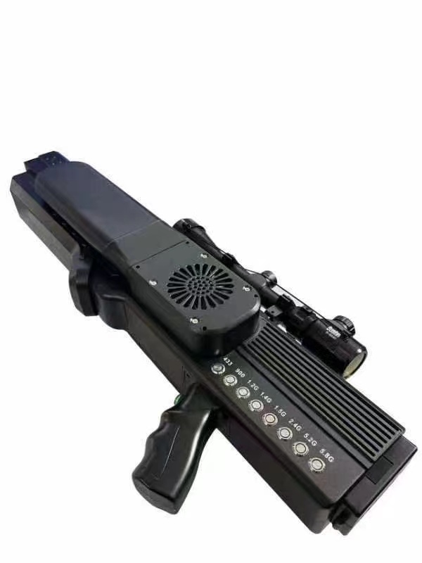  嫩江手持便携式枪型低空防御反制八通道