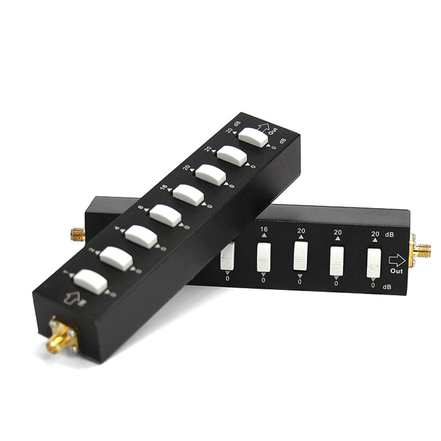  嫩江步进可调衰减器SMA接口或N型接口0-90DB可调可选